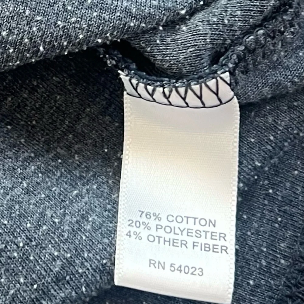 Banana Republic Men’s 1/4 Zip Collared Long Sleeve Blue Pullover Sweatshirt L